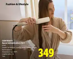 Lidl CIEN BEAUTY Aparat îndreptat părul, 2 în 1 Ofertă