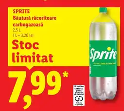 Lidl SPRITE Băutură răcoritoare carbogazoasă Ofertă