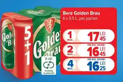 Carrefour Market Bere Golden Brau Ofertă