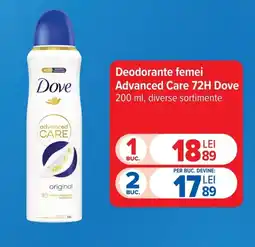 Carrefour Market Deodorante femei Advanced Care 72H Dove Ofertă