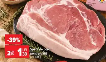 Carrefour Market Spată de porc pentru gatit Ofertă
