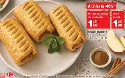 Carrefour Market Strudel cu mere Ofertă