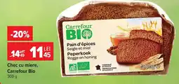 Carrefour Market Chec cu miere, Carrefour Bio Ofertă
