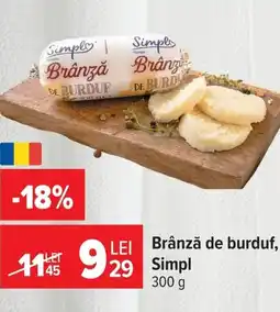 Carrefour Market Brânză de burduf, Simpl Ofertă