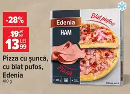 Carrefour Market Pizza cu șuncă, cu blat pufos, Edenia Ofertă
