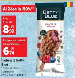 Carrefour Market Înghețată Betty Blue Ofertă