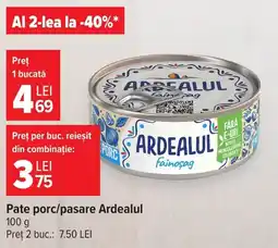 Carrefour Market Pate porc/pasare Ardealul Ofertă