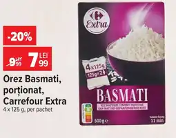 Carrefour Market Orez Basmati, porţionat, Carrefour Extra Ofertă