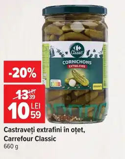 Carrefour Market Castraveţi extrafini în oțet, Carrefour Classic Ofertă