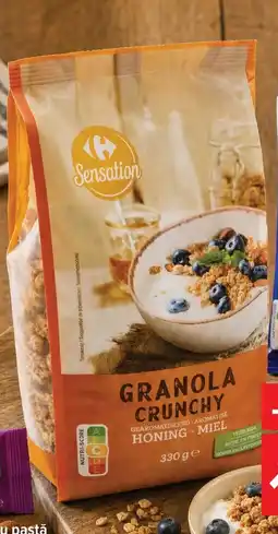 Carrefour Market Granola cu miere Carrefour Sensation Ofertă