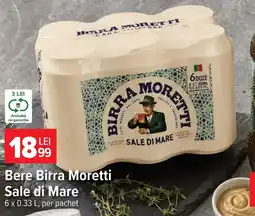 Carrefour Market Birra Moretti Sale di Mare Ofertă