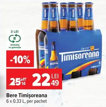 Carrefour Market Bere Timişoreana Ofertă