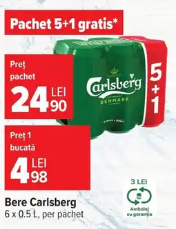 Carrefour Market Bere Carlsberg Ofertă