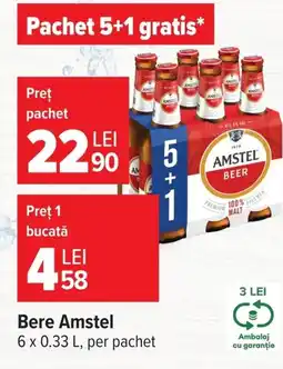 Carrefour Market Bere Amstel Ofertă