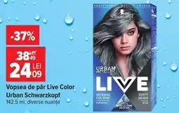 Carrefour Market Vopsea de păr Live Color Urban Schwarzkopf Ofertă