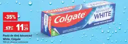 Carrefour Market Pastă de dinți Advanced White, Colgate Ofertă