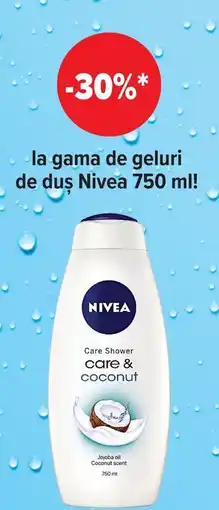 Carrefour Market La gama de geluri de dus Nivea Ofertă