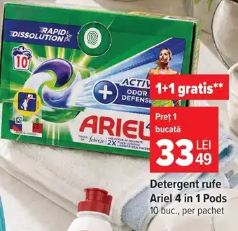 Detergent rufe Ariel 4 in 1 Pods