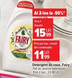 Carrefour Market Detergent de vase, Fairy Ofertă