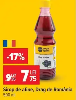 Carrefour Market Sirop de afine, Drag de România Ofertă