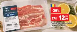 Carrefour Market Piept de porc cu os, feliat, Carrefour la Piaţă Ofertă