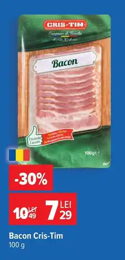 Carrefour Market Bacon Cris-Tim Ofertă