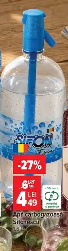 Carrefour Market Apă carbogazoasă Sifonescu Ofertă