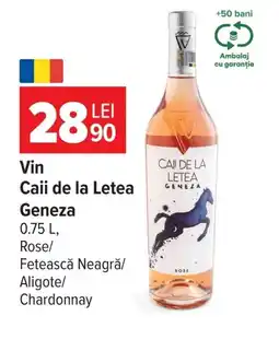 Carrefour Market Vin Caii de la Letea Geneza Ofertă