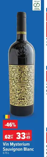 Carrefour Market Vin Mysterium Sauvignon Blanc Ofertă