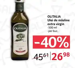 Selgros OLITALIA Ulei de măsline extra virgin Ofertă