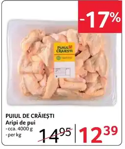 Selgros PUIUL DE CRĂIEȘTI Aripi de pui Ofertă