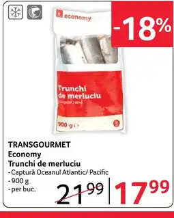 Selgros TRANSGOURMET Economy Trunchi de merluciu Ofertă