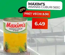 Simos Maxim's ananas cuburi Ofertă