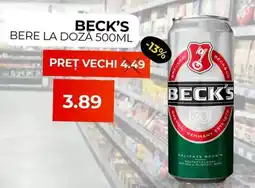 Simos Beck's bere la doza Ofertă