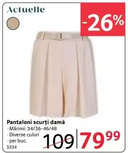 Selgros Pantaloni scurți, damă Ofertă