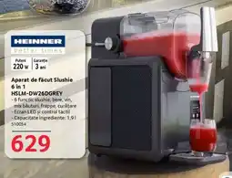 Selgros Aparat de făcut Slushie 6 în 1 HSLM-DW26DGREY Ofertă