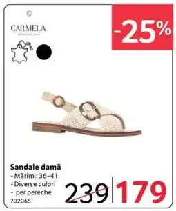 Selgros Sandale damă Ofertă