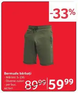 Selgros Bermude bărbați Ofertă