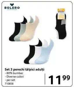 Selgros Set 3 perechi tălpici adulți Ofertă