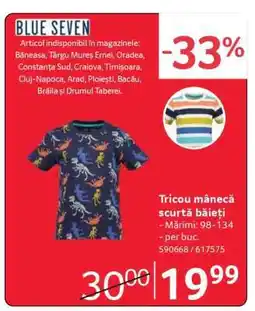 Selgros Tricou mânecă scurtă băieți Ofertă