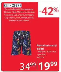 Selgros Pantaloni scurți băieți Ofertă