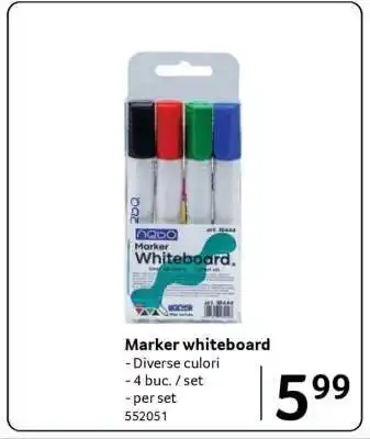 Selgros Marker whiteboard Ofertă