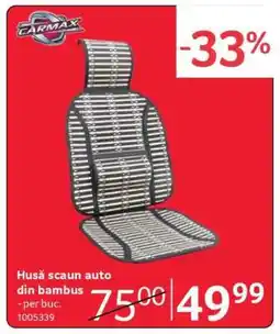 Selgros Husă scaun auto din bambus Ofertă