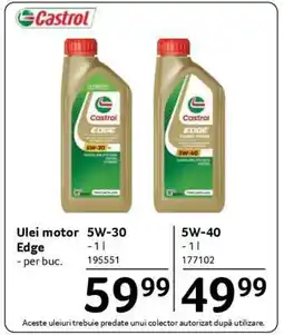 Selgros Ulei motor Edge 5W-30 Ofertă