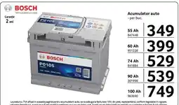 Selgros Acumulator auto 55 Ah Ofertă