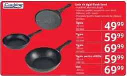 Selgros Linia de tigăi Black Sand Ofertă