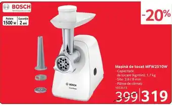 Selgros Mașină de tocat MFW2510W Ofertă