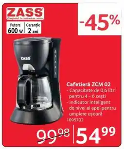 Selgros Cafetieră ZCM 02 Ofertă