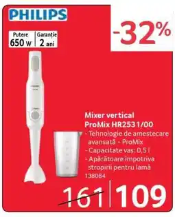Selgros Mixer vertical ProMix HR2531/00 Ofertă
