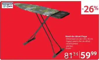 Masă de călcat Freya